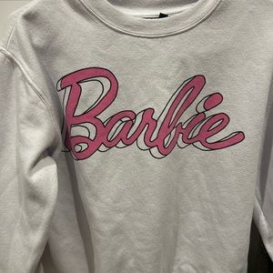 Size Small Barbie White sweatshirt🩷💅